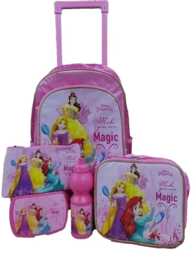 Disney Princess Sparkle On The Way 5-in-1 School Set 18inch