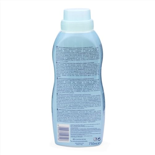 Chicco Baby Fabric Softener with New Odour Elimination Technology, Keeps Clothes Gentle, Fresh & Fragnant, Dermatologically Tested, Sweet Talcum (750ML) - Image 4