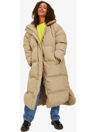 JJXX Jxmısty Women's Beige Coat 12236531-BEIGE  - Image 2
