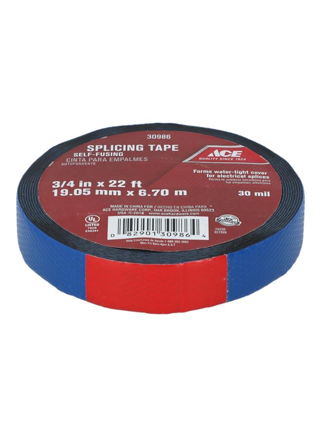 ACE Economical General Purpose Self-Fusing Rubber Splicing Tape Blue 3/4inch x 22ft 462572 - Image 2