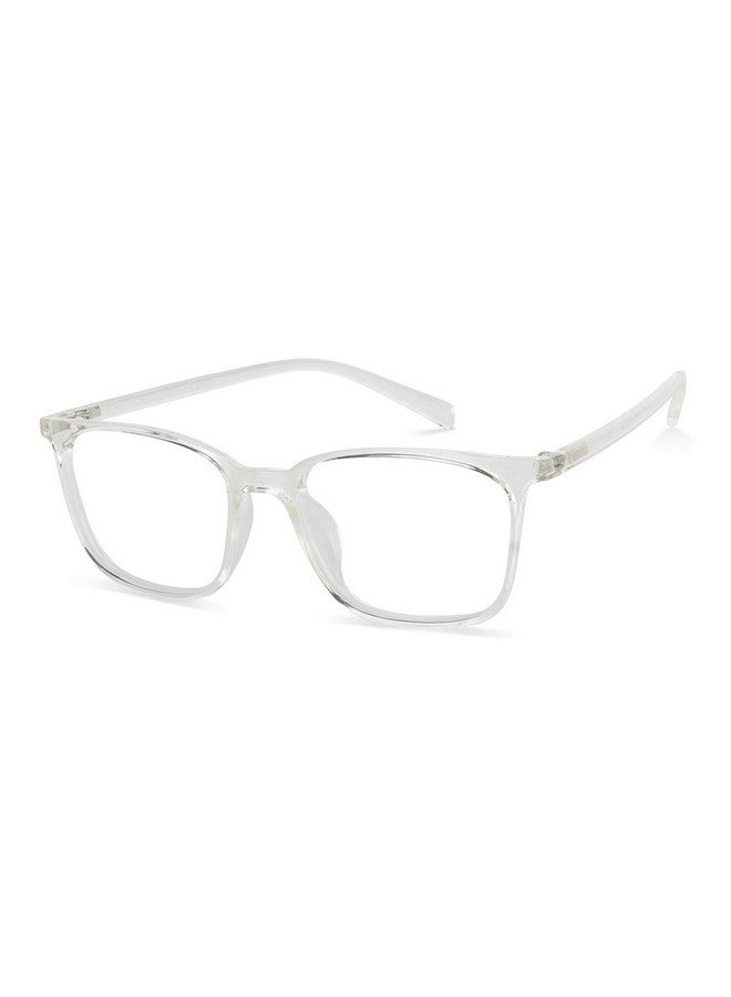 LENSKART BLU | Zero Power Blue Cut Computer Glasses | Gaming Glasses | Anti Glare, Lightweight & Blocks Harmful Rays | UV Protection Specs | Men & Women | Medium | LB E13526 - Image 2