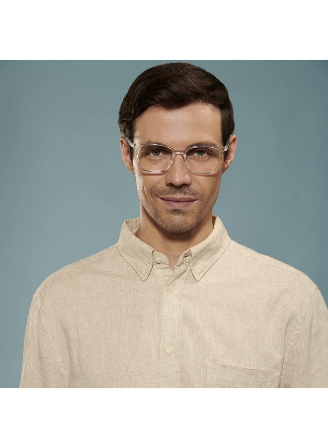 LENSKART BLU | Zero Power Blue Cut Computer Glasses | Gaming Glasses | Anti Glare, Lightweight & Blocks Harmful Rays | UV Protection Specs | Men & Women | Medium | LB E13526 - Image 3