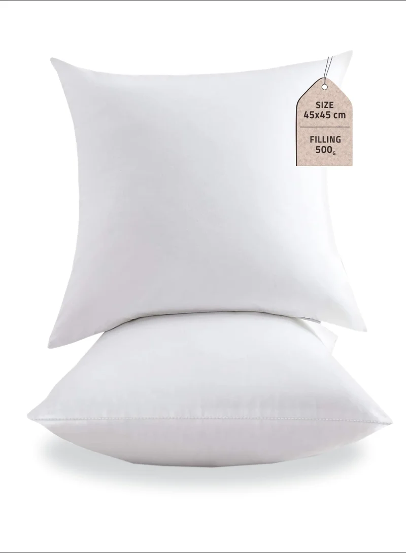 Donetella 2-Piece Ultra Soft Cushion Insert 45 x 45 CM
