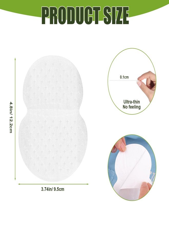 YSSPPOY Armpit Sweat Pads, 80 Packs Underarm Sweat Pads for Women and Men, Disposable Sweat Pads for Under Arms, Extra Adhesive Armpit Shields, All-day Underarm Defense - Image 5