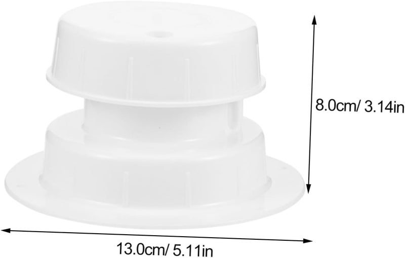 Mobestech Rv Plumbing Vent Cap Durable Rv Sewer Vent Cover for Bathroom Ventilation Prevents Odor Moisture Buildup Easy Installation for Rv Trailers Campers - Image 2
