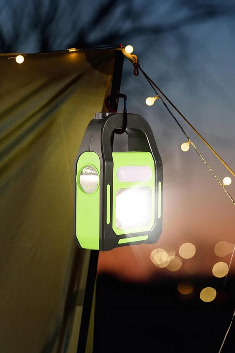 Pikas HB-9707A-1 3-Stage USB Output Rechargeable Solar Lamp