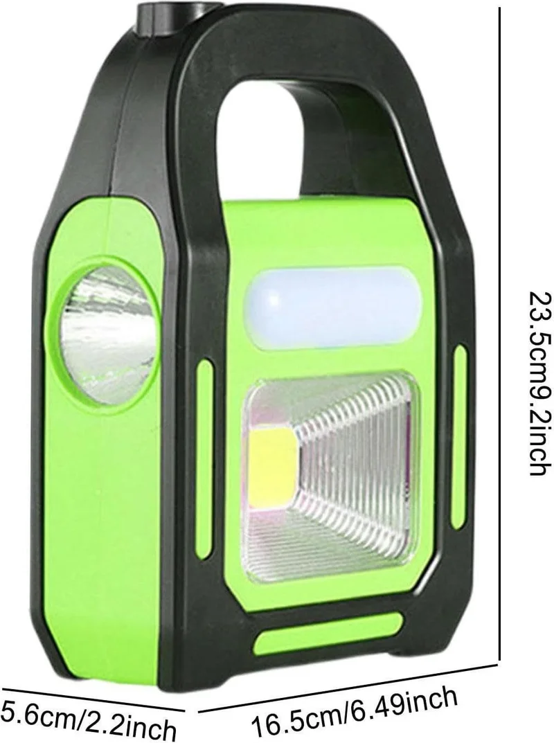 Pikas HB-9707A-1 3-Stage USB Output Rechargeable Solar Lamp