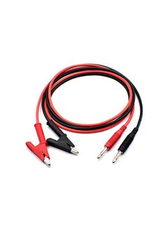 promass 2Pcs 4mm Banana Plug to Crocodile Alligator Clip Test Lead Wire Cable Set 14AWG 1M / 3 feet / 39 inches for Multimeter Oscilloscope - pzsku/Z9194E7E0A8407D285205Z/45/_/1741347637/0959c8b2-4a0e-43fe-b3d3-7b3d00aef0a5