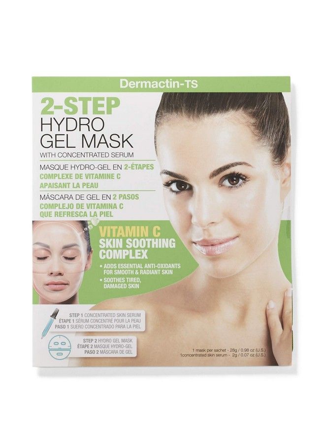 Dermactin قناع هيدرو جل ثنائي الخطوات بفيتامين C - Image 1