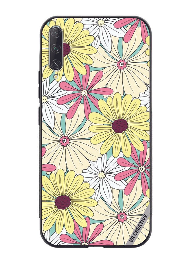 VR CREATIVE Protective Case Cover For Huawei Nova Y9S Flowers Design Multicolour - Image 1