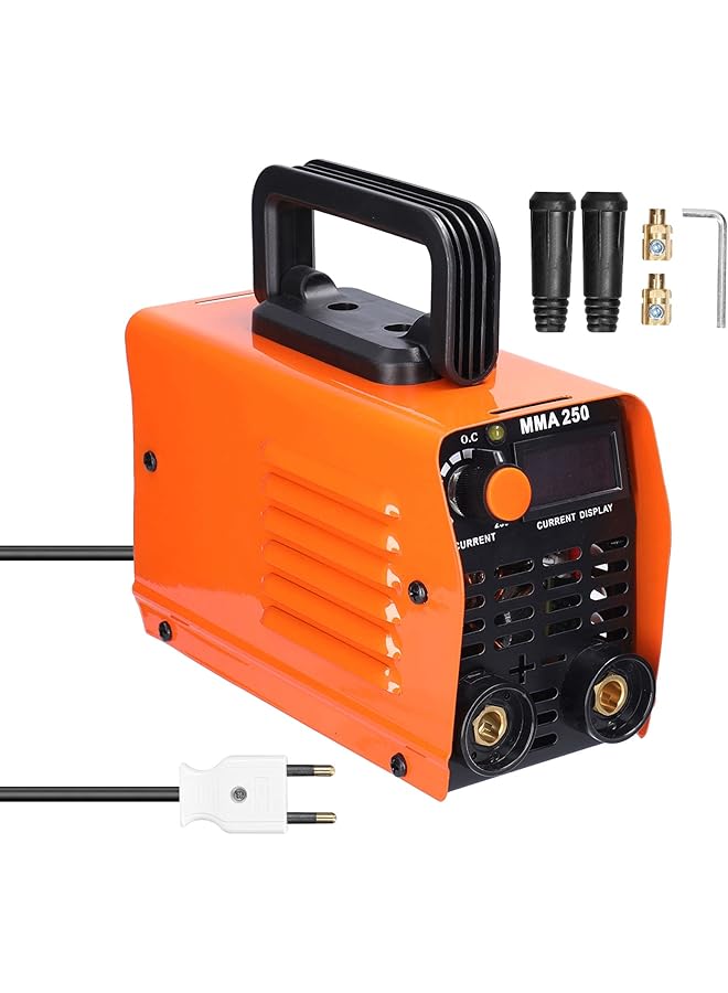 erorex Arc Welder 250Amps Lcd Welding Machine Portable Mini Electric Welder Anti Stick For 2 5Mm Rods For Welding Electric Work With Safety Set - Image 1