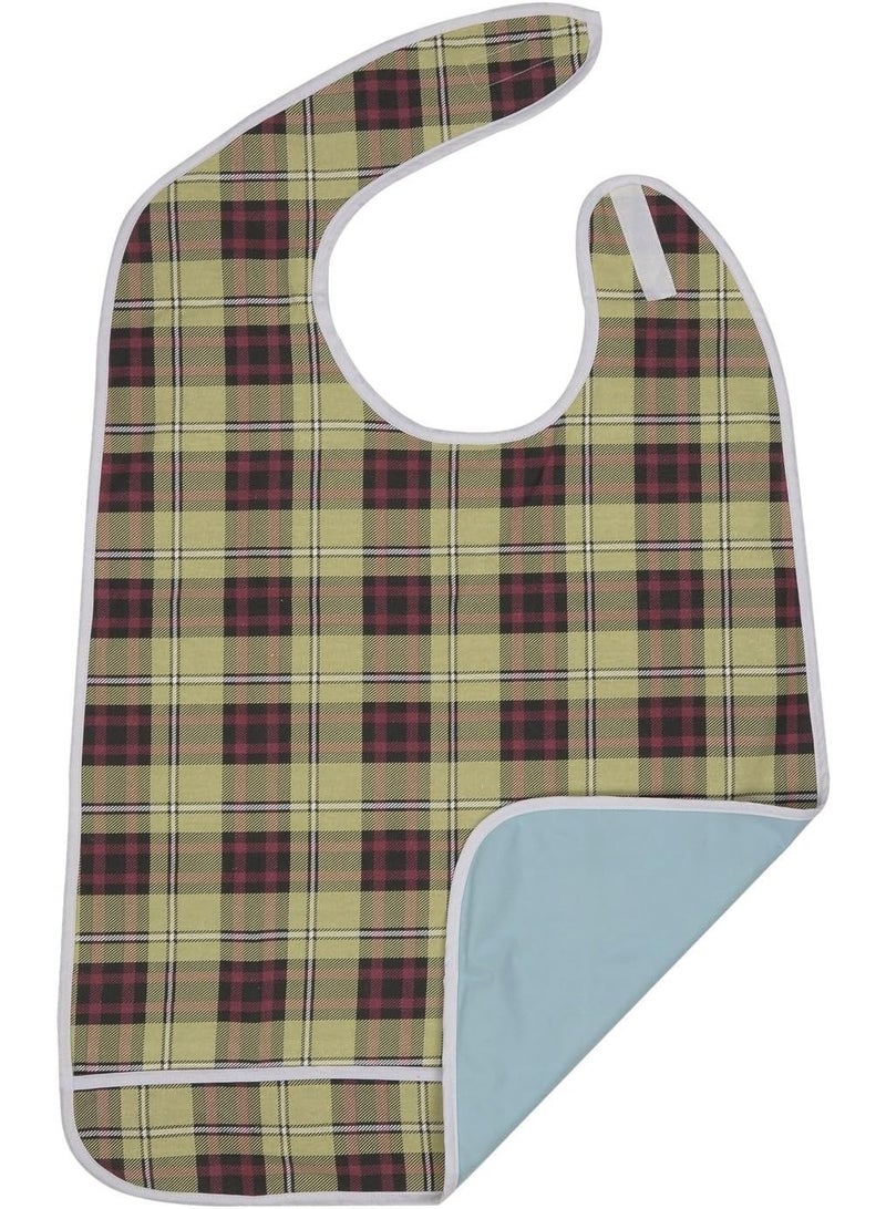 Adult Bibs for Eating - Extra Large Reusable Clothing Protector - Waterproofing Adult Bibs for Women and Men - Crumb Catcher - Machine Washable Bib ( Color : Yellow） - Image 5