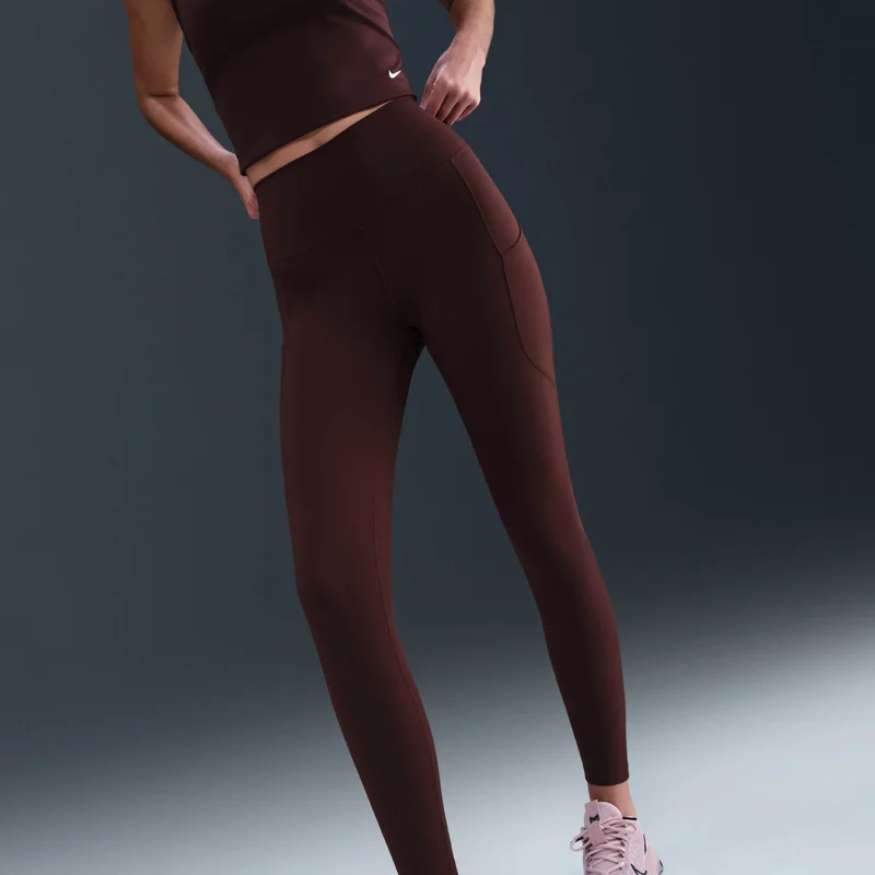 Nike Pink Women's One Dri-FIT 7/8 Training Leggings for Women | Best Price UAE