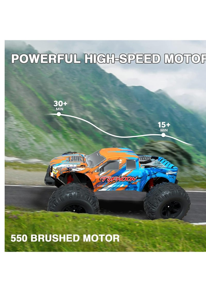 My Toys AKDC RC Cars for Adults High Speed 60KM/H, 1:10 Scale Large All Terrain RC Truck, 25+ Min 4WD Hobby Grade Electric Vehicle with 2.4GHz Radio Remote Control, 4X4 Waterproof MULTICOLOUR  - Image 3