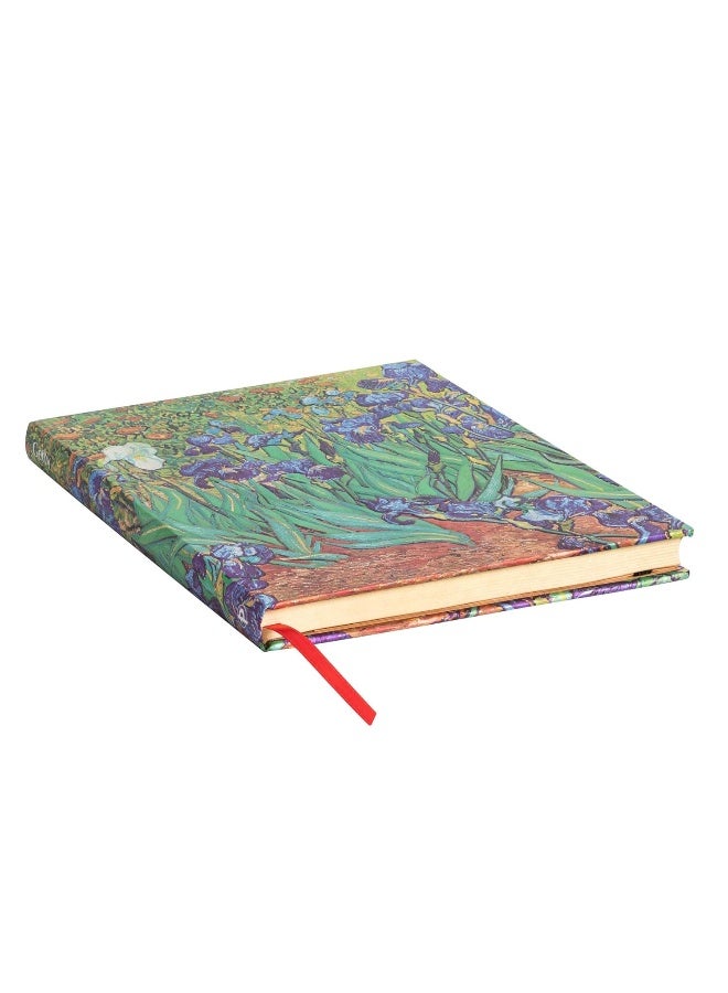 Van Gogh’s Irises Ultra Unlined Hardcover Journal - Image 3