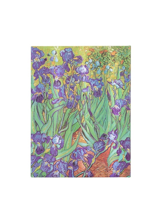 Van Gogh’s Irises Ultra Unlined Hardcover Journal - Image 2