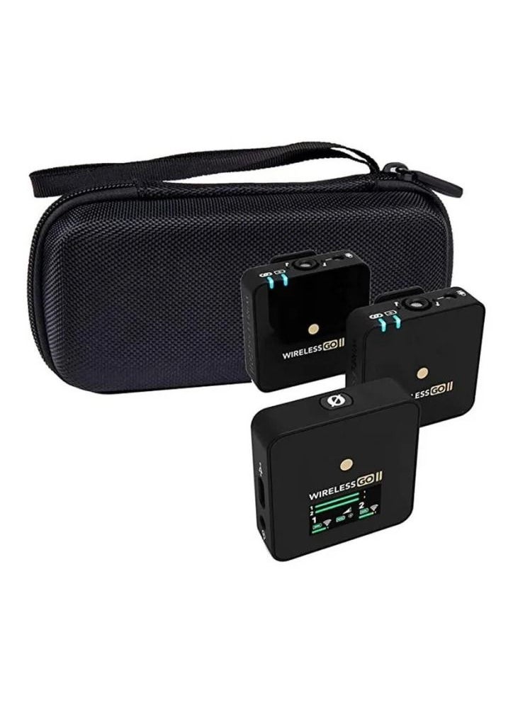 Generic Hard EVA Travel Carrying Case for RODE Wireless GO II/GO 2 Dual Wireless Microphone  - Image 2