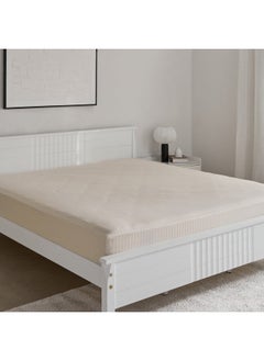 Home Box Hamilton Satin Striped Super King Fitted Sheet 200 x 36 x 200 cm  - Image 2