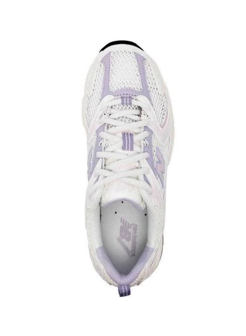 New Balance Women 530 Casual Sneakers White/Purple  - Image 3