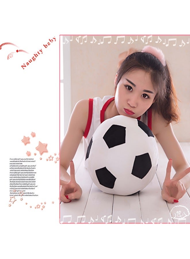 Plush Soccer Balls Plush Pillow,Soft Soccer Ball,Durable Football Fluffy Toy,Soccerball Gift For Kids Boy Baby(9 Inches/23cm) - Image 5