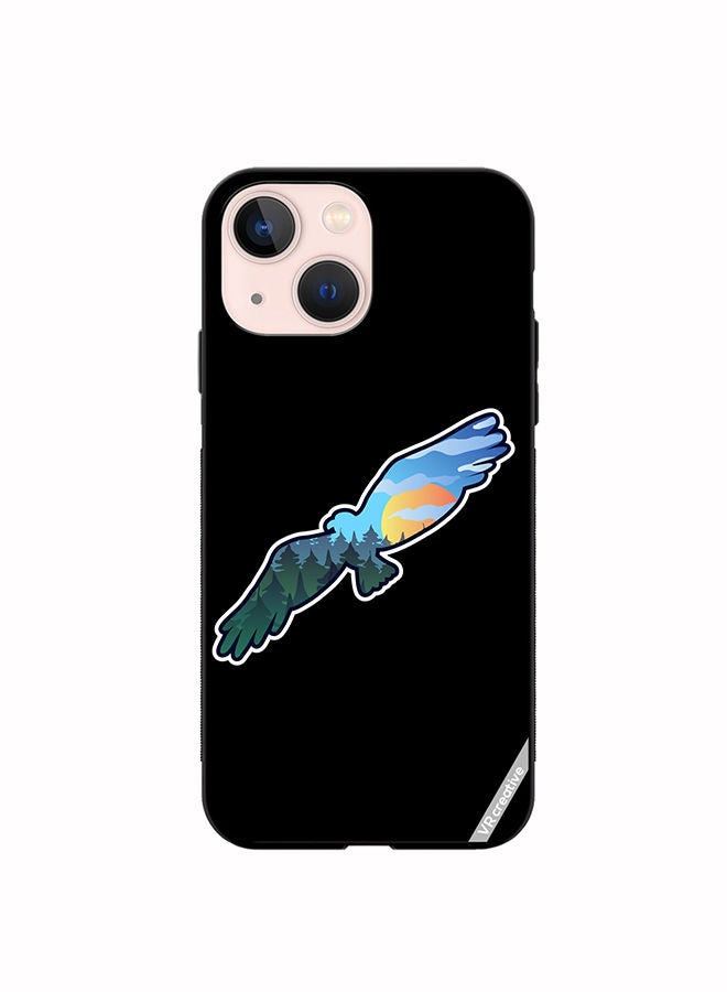 VR CREATIVE Protective Case Cover For Apple iPhone 14 Wild Eagle Design Multicolour - Image 1