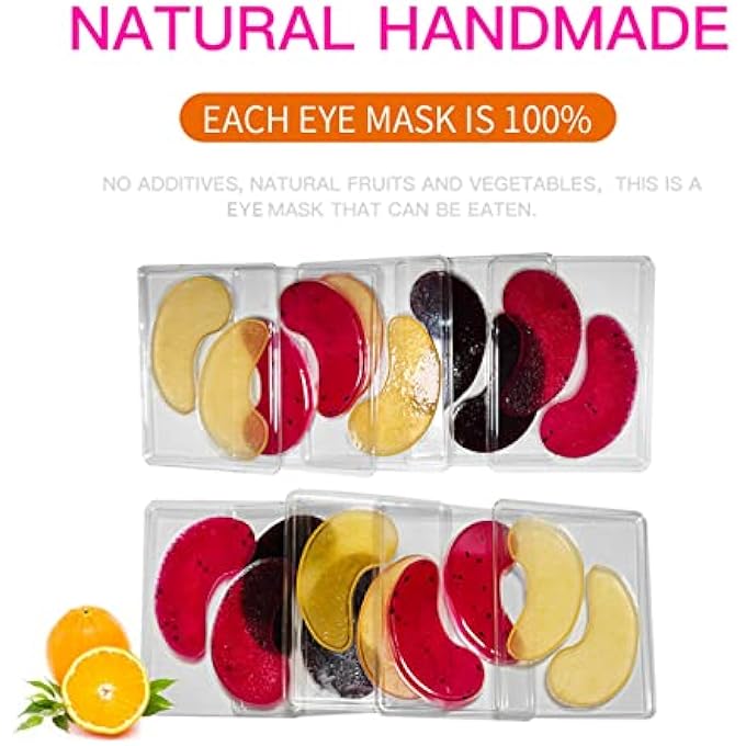Sonew Pack of 12 DIY Eye Masks Shapes, Safe, Healthy, Transparent Face Masks Patch Shapes, Reusable, Under Eye Patches, Shapes, Tray Plate for Skin Care, DIY Products - Image 3