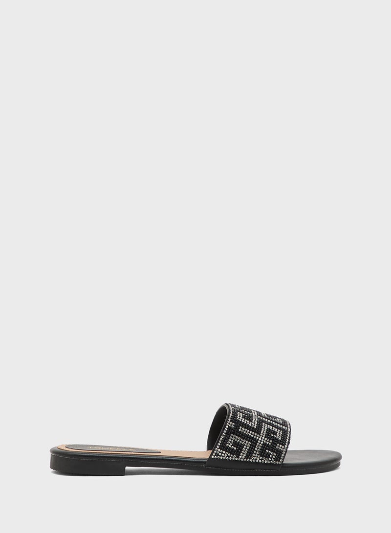 Truffle Flat Casual Sandals - Image 1