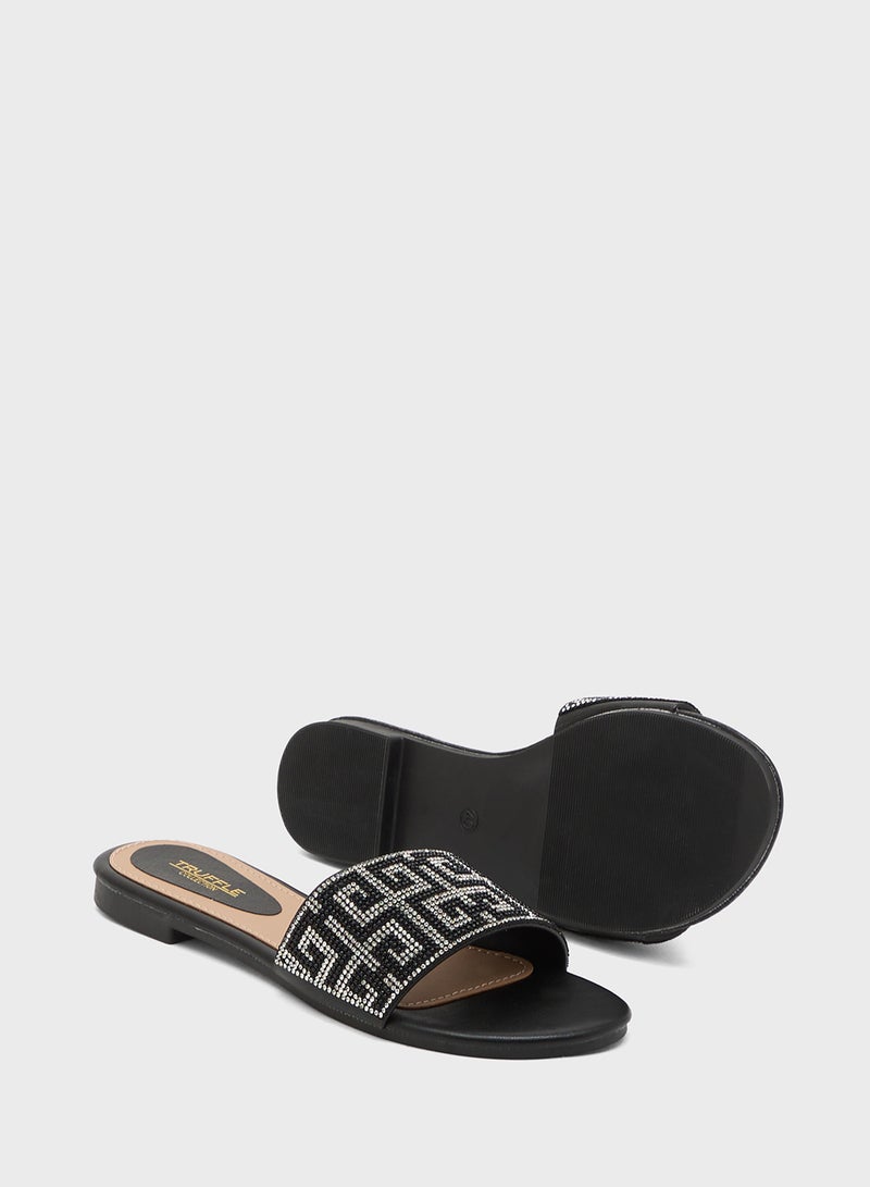 Truffle Flat Casual Sandals - Image 3