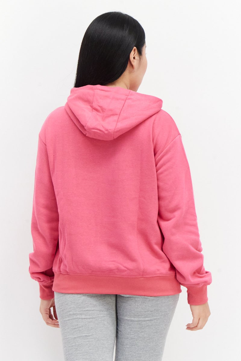 umbro سويت شيرت رياضي نسائي مناسب في الهواء الطلق، وردي - Image 2