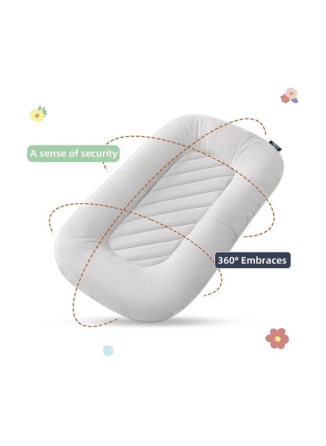 Little Story Portable Lounger Sleeping Pod - Grey  - Image 4