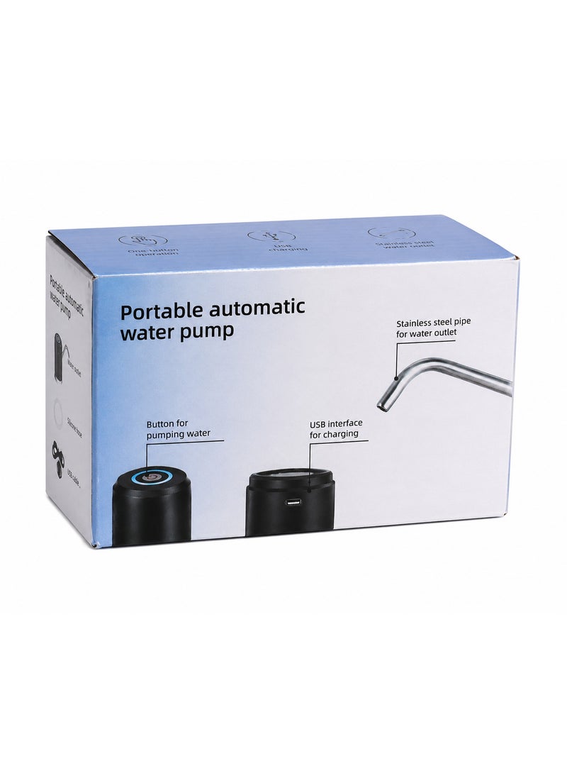 Portable Automatic Water Pump for 5 Gallon Bottles USB Rechargeable Drinking Water Dispenser - Image 3