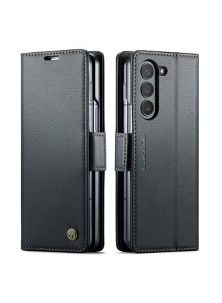 Samsung Galaxy Z Fold 6 (2023) Case, Synthetic Leather Wallet Type Case with RFID-Blocking Card Holder, Stand Function, Shock Resistant, Samsung Galaxy Z Fold 6 Case - pzsku/Z9195B5729F1844AD42DFZ/45/_/1722063433/2abc63b6-e010-4b26-af77-f07a7620af9f