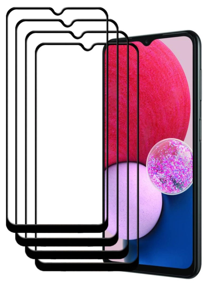 ACLIX 4 Pieces Antistatic ESD Dustproof Premium Quality High Definition Tempered Glass Screen Protector Designed For Samsung Galaxy A13 - Image 1