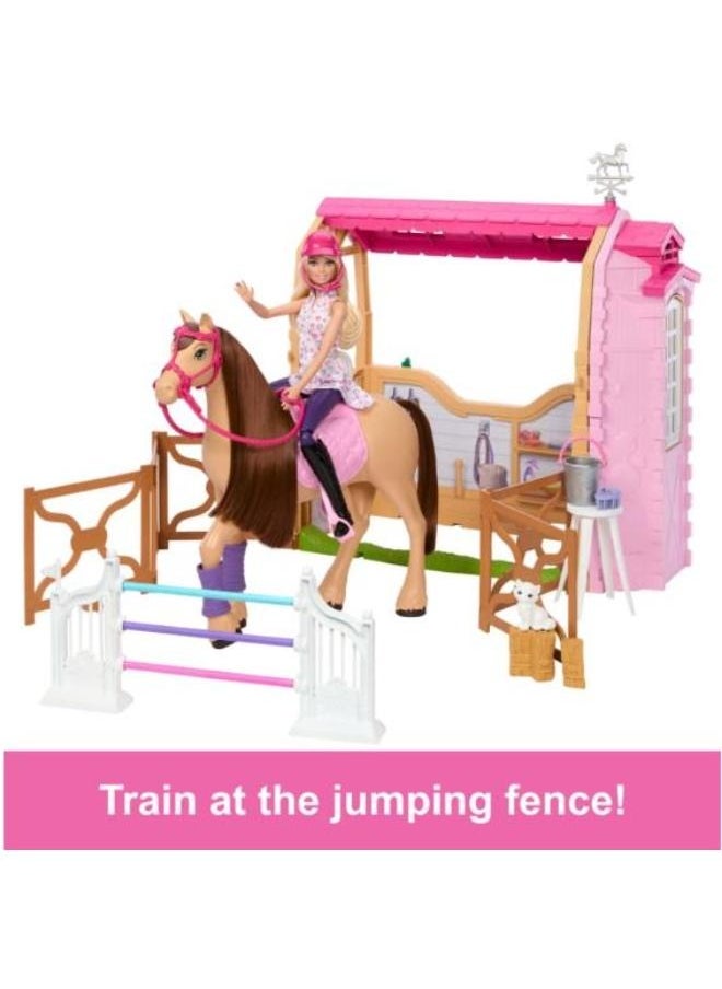 Barbie Barbie Mysteries: The Great Horse Chase Stable Playset With Doll, Toy Horse & Accessories  - Image 4