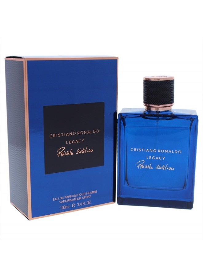 CR7 Cristiano Ronaldo Legacy Private Edition - Bold And Sensual Fragrance For Men - Luxurious, Bold And Sexy Scent - Woody And Warm Aroma - Perfect For A Romantic Evening - Long Lasting - 3.4 Oz EDT Spray  - Image 3