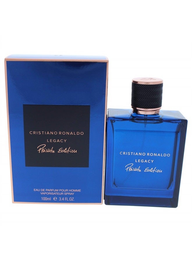 CR7 Cristiano Ronaldo Legacy Private Edition - Bold And Sensual Fragrance For Men - Luxurious, Bold And Sexy Scent - Woody And Warm Aroma - Perfect For A Romantic Evening - Long Lasting - 3.4 Oz EDT Spray  - Image 1