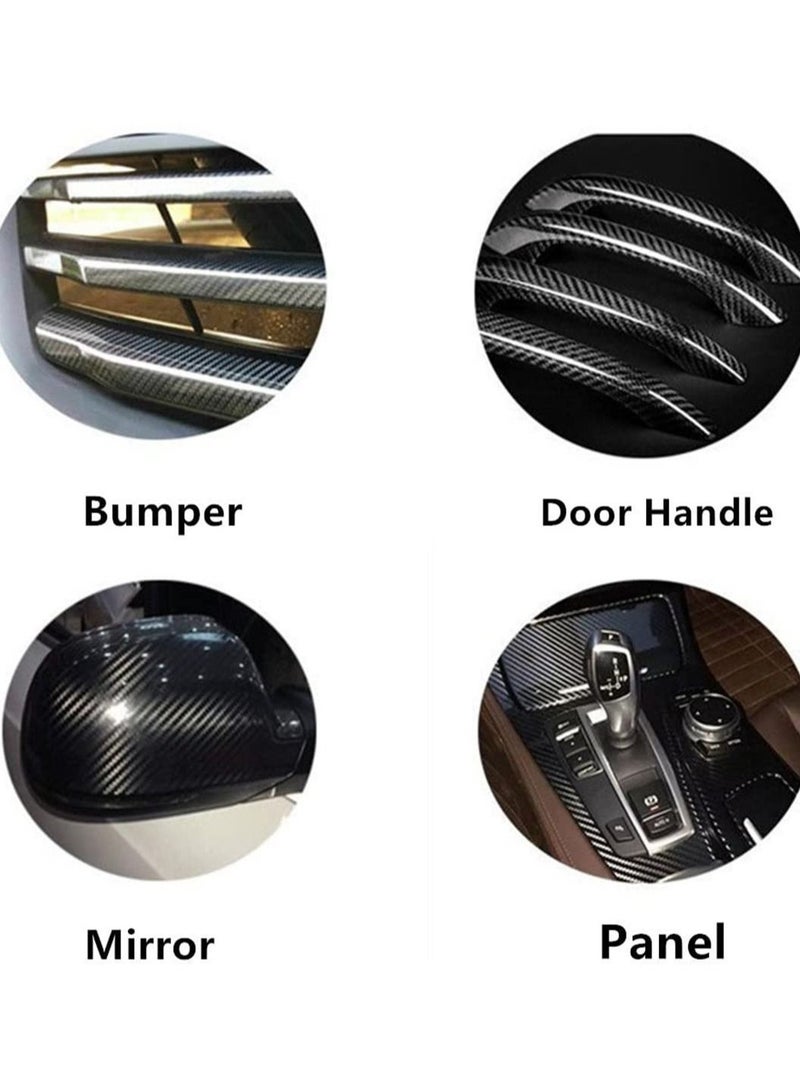 Y&D Vinyl Wrap Self Adhesive 5D Carbon for Car Van Motorbike Interior and Exterior Tech Bubble Free  - Image 2