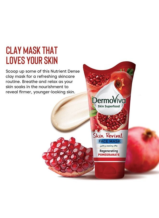 DermoViva - DermoViva Skin Revival Pomegranate Face Mask - 150 ml - Image 1