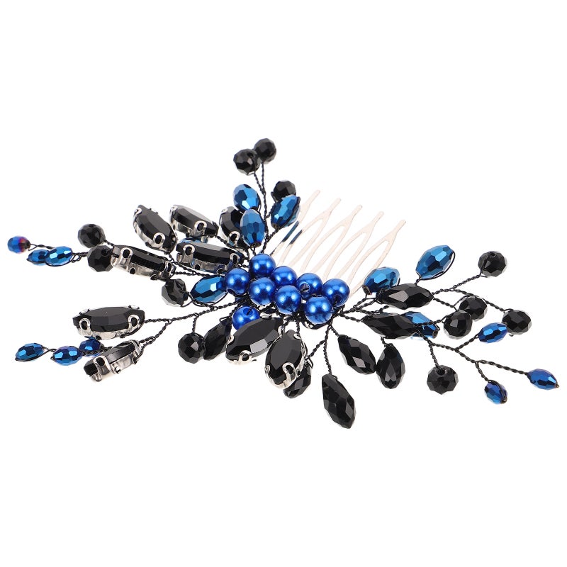 Vintage Bridal Hair Comb With Crystal And Wedding Brides Headpiece Retro Hair Accessory For Formal Occasions And Parties - Image 4