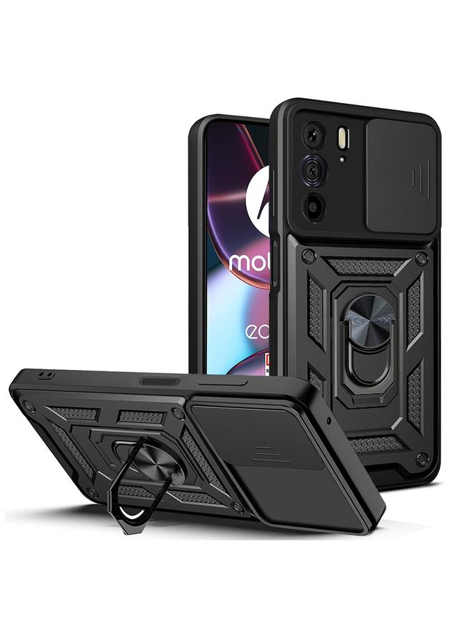 S-TOP Case For Motorola Edge 30 Pro Sliding Camera Cover Design TPU+PC Phone Case - Image 1
