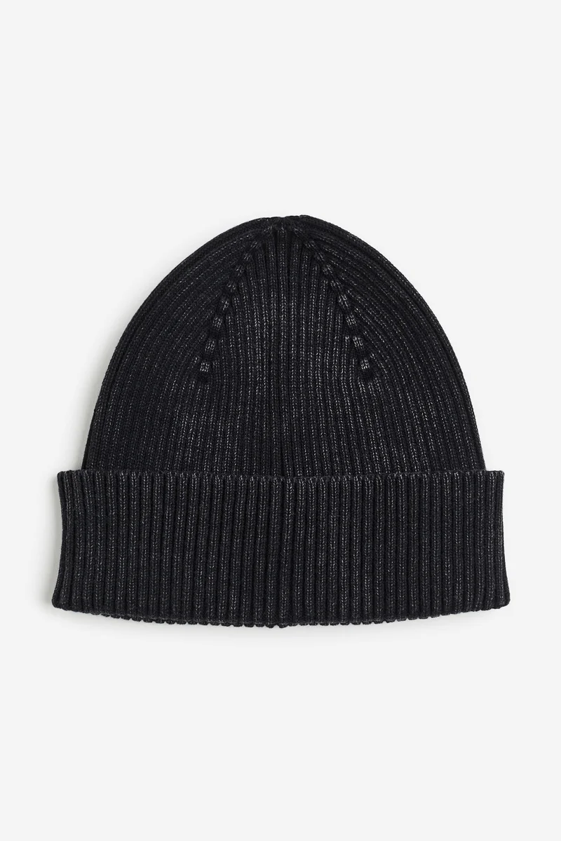 H&M Rib-knit cotton hat
