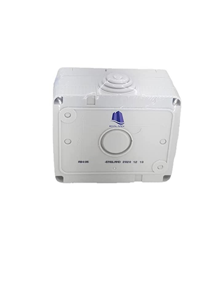 Outdoor Waterproof Weatherproof Switch Socket IP55 Grey (SINGLE SOCKET 15A)  - Image 3