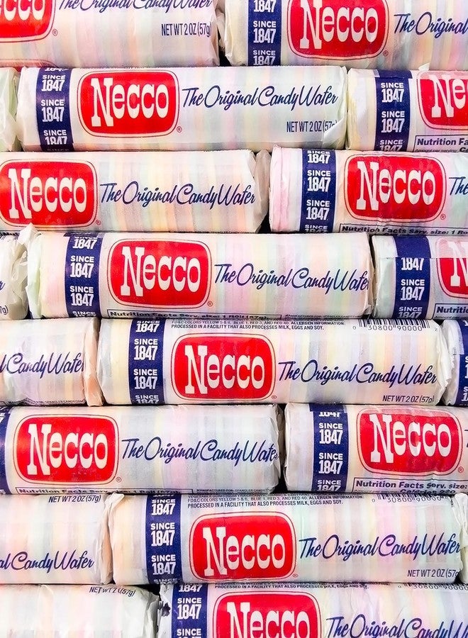 Necco The Original Wafer Candy, Enjoy all of the Different Flavors to yourself or Share with Someone, Timeless Classic Everyone is Sure to Enjoy - 2 Ounce Rolls (Pack of 6) - Image 4