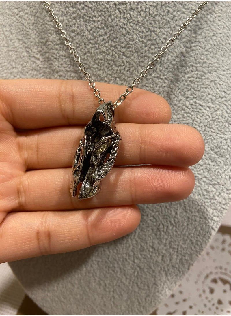 Luxury Concept Men’s Elegant Silver Plated Stainless Steel Necklace  - Image 4