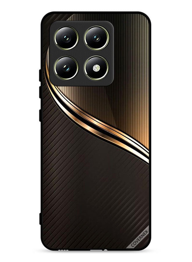 Covernex Xiaomi 14T 5G Protective Case Cover Steel Pattern - Image 1