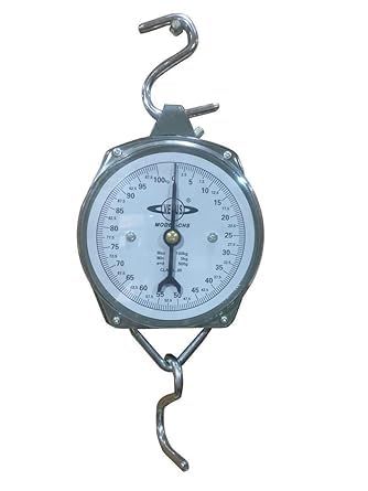 Atipriya 100 Kg Hanging Weighing Scale MachineBest Weighing Machine Heavy BodyEasy To Read Display Kata 100 Kgs Commercial Weight Scale Analog Scale NonElectronic Scale Mechanical Scale - Image 1