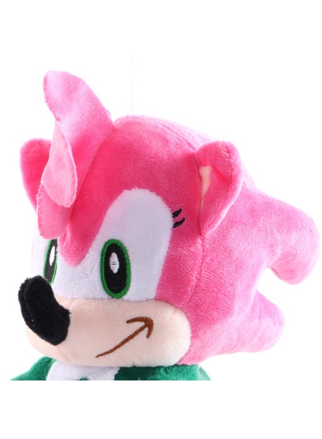 هالامودو الوردي سرعة هيدج بلوش لعبة ، لطيف أنيمي دمية ديكور المنزل هدية للولاد البنات الأطفال عيد ميلاد 26 سم - Image 5