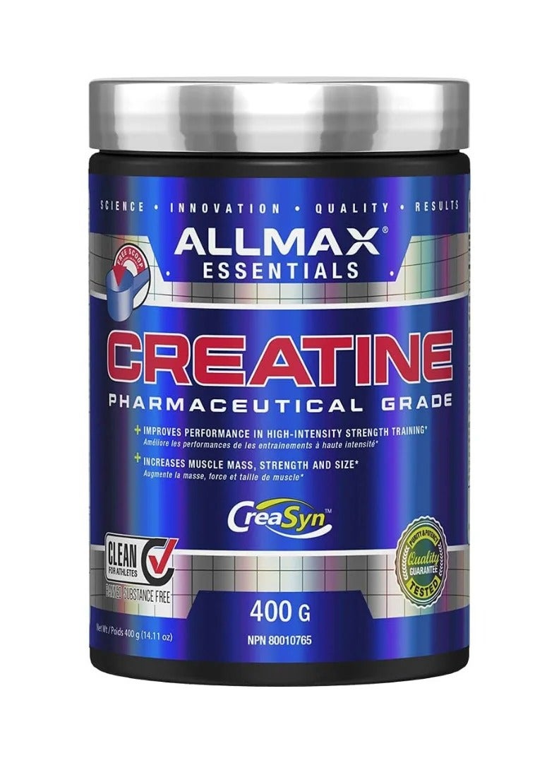 أول ماكس كرياتين أولماكس إسينشالز ٤٠٠ غرام - مسحوق كرياتين مايكرونيزد نقي | يزيد القوة والحجم والقدرة على التحمل - Image 1