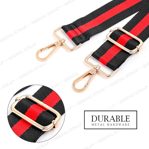 Shein Wide Shoulder Strap Adjustable Replacement Belt Guitar Style Cross Body Handbag Purse Strap - Image 4