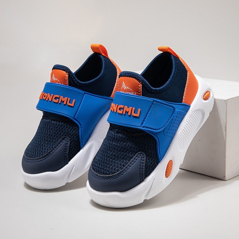Boys'' Shoes 2025 New Autumn Casual Shoes Mesh Shoes Breathable Slip-On Children''s Shoes Kids'' Sneakers Lightweight Trendy Brand - Image 4
